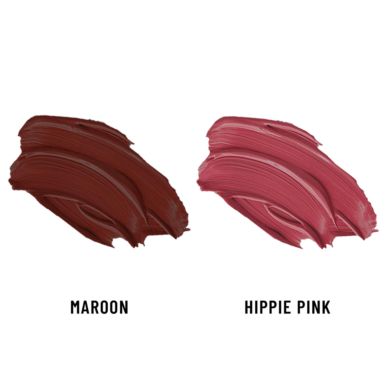 Seven Seas Lips & Cheek Tint Combo Pack of 2 | Matte Natural Blush for Women | Lip Tint with Vitamin E | Nourishing Cheek Tint (Maroon, Hippie Pink)