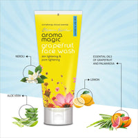 Aroma Magic Face Wash 100 ml (Grapefruit) & Aroma Magic Mineral Glow Scrub, 200ml