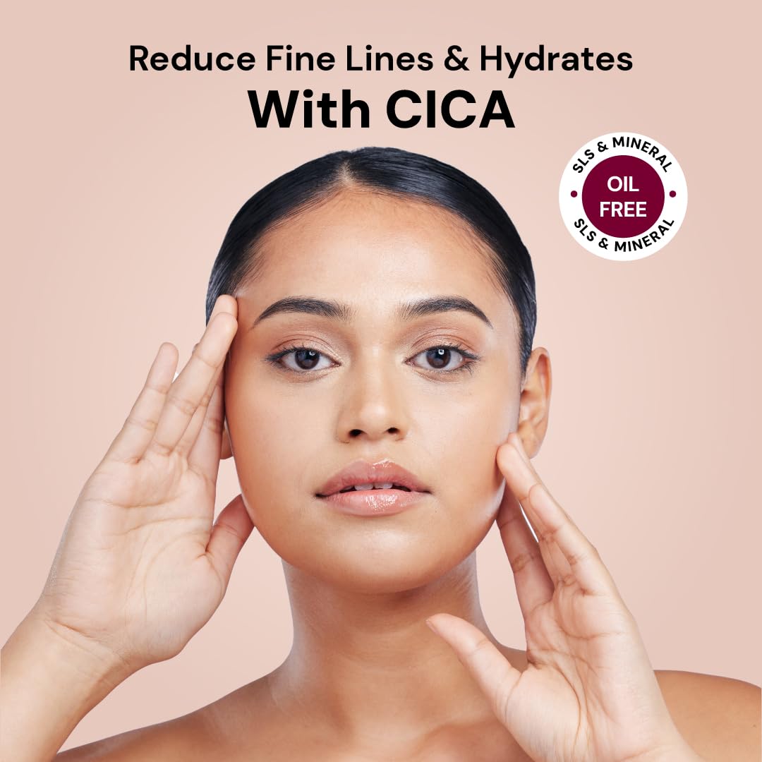 Suganda Hyaluronic Acid Face Serum for glowing skin & Barrier Repair | Anti Aging | Brightening & Hydrating | Reduces Fine Lines & Wrinkles | With Centella Asiatica, SLS and Mineral Oil Free (30ml)