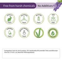 Ayouthveda Lavender Essential Oil | Skin, Acne, Hair Fall, Relaxing Sleep, Aromatherapy & Body | Pure, Organic, Natural & Undiluted, Organic Certified | 15ml Pack