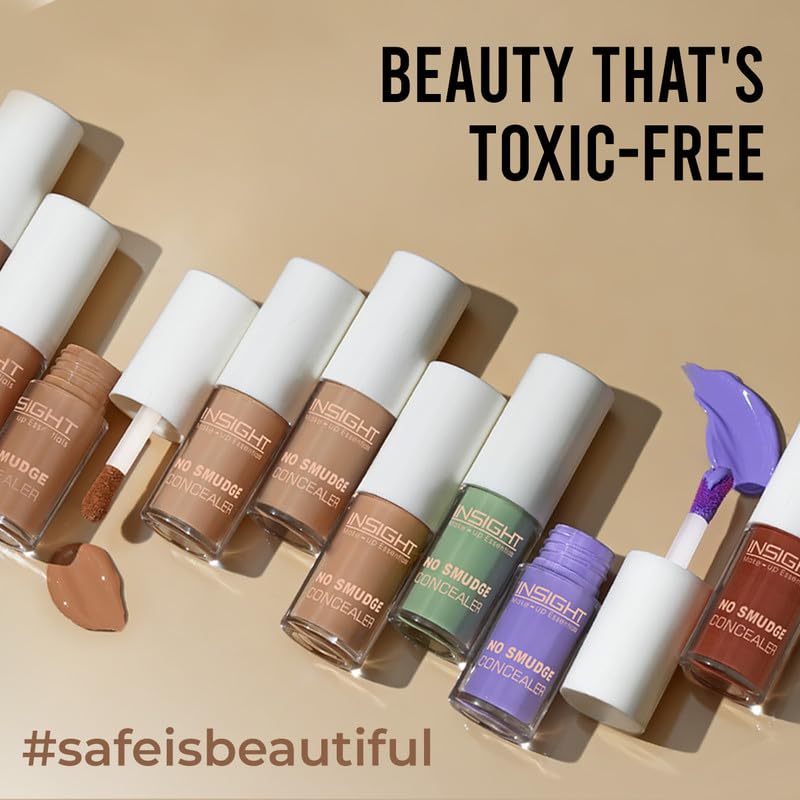 Insight Cosmetics No Smudge Concealer |HD Look |Waterproof |Minimize Fine Lines |Medium Coverage |Long Lasting |Youthful Look |Photo Ready, 5gm (CR121-ORANGE CORRECTOR)