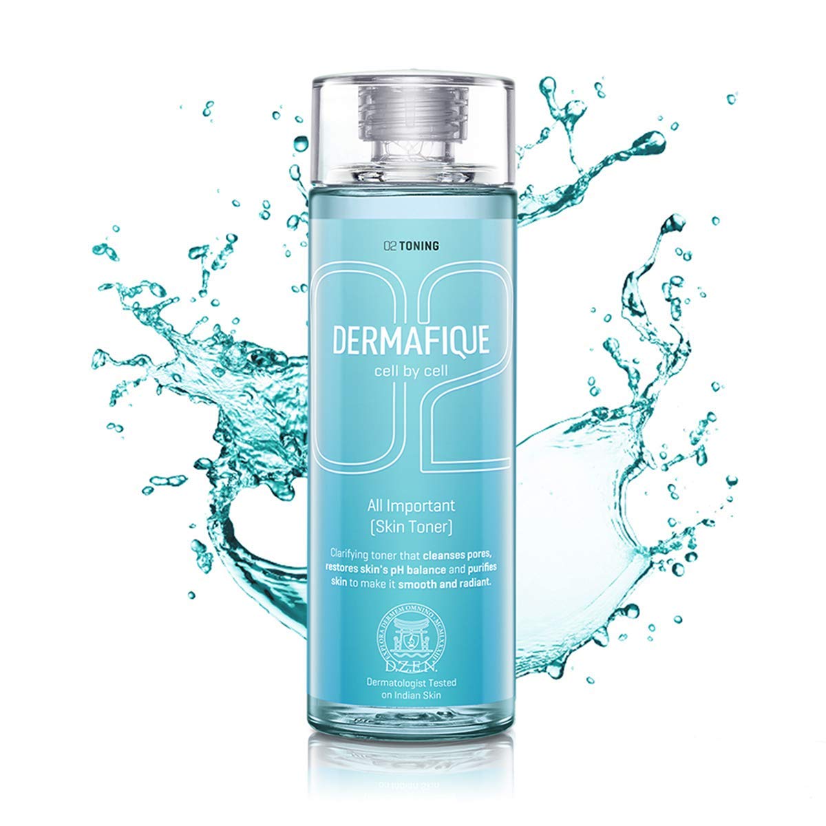 Dermafique All Important Skin Toner, Aqua Marine, 150ml & Dermafique Aqua Cloud Hydrating Crème for All Skin Types, Dermatologist Tested, Face and Body Cream