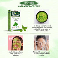 Indus Valley 100% Organic Tulsi Powder | Natural Tulsi Leaf Powder for Face & Skin Care - 100 gm