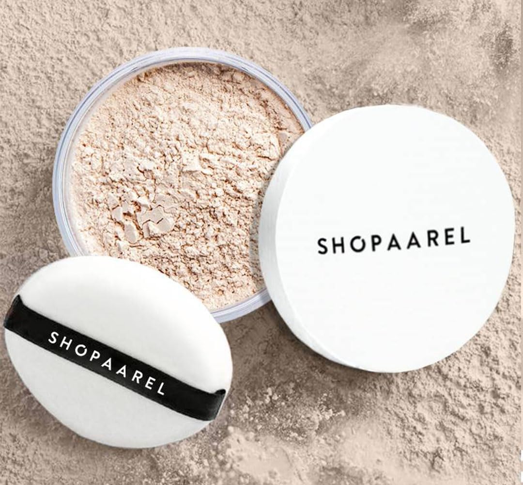 SHOPAAREL Flawless Fixing Powder Controls Shine, Mineral Based Formula (Coral (02))