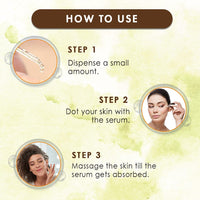 WOW Skin Science Caffeine Face Serum - Quick Absorbing - OIL FREE - Anti-Aging & WOW Skin Science Brightening Vitamin C Foaming Face Wash Combo