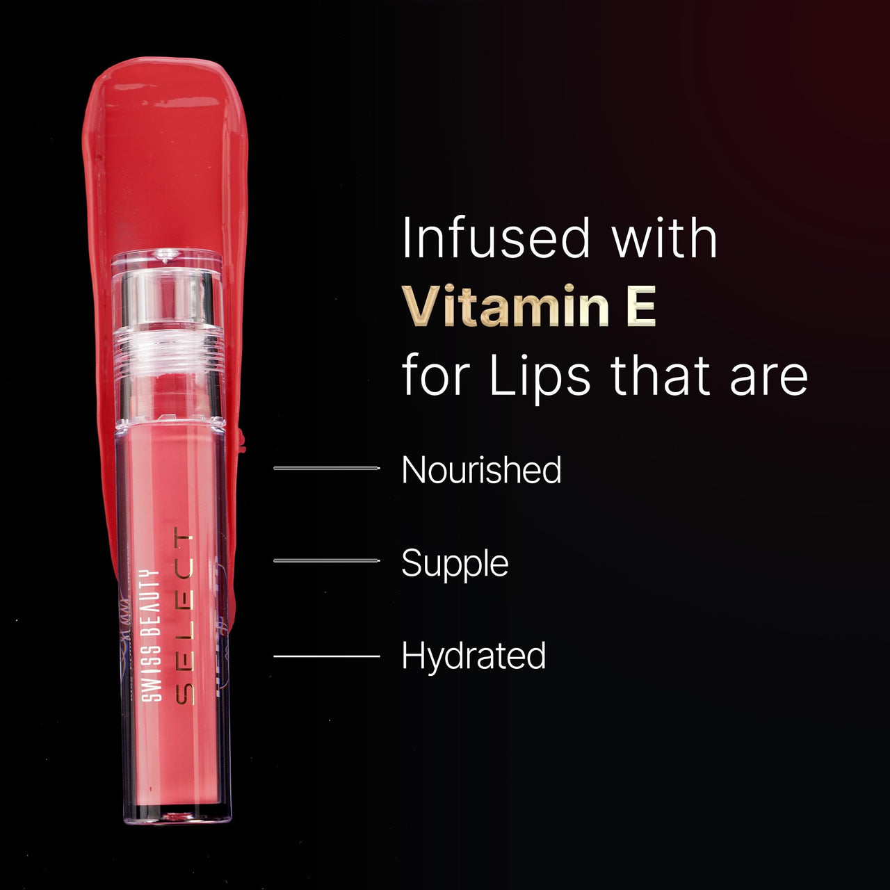 Swiss Beauty Select Here To Stay Liquid Matte Lipstick with Kiss-Proof Formula | Infused with Vitamin E | Non-Transfer, Smudgeproof | 12-18 Hrs Stay | Shade - Touch of Brown, 3ml |
