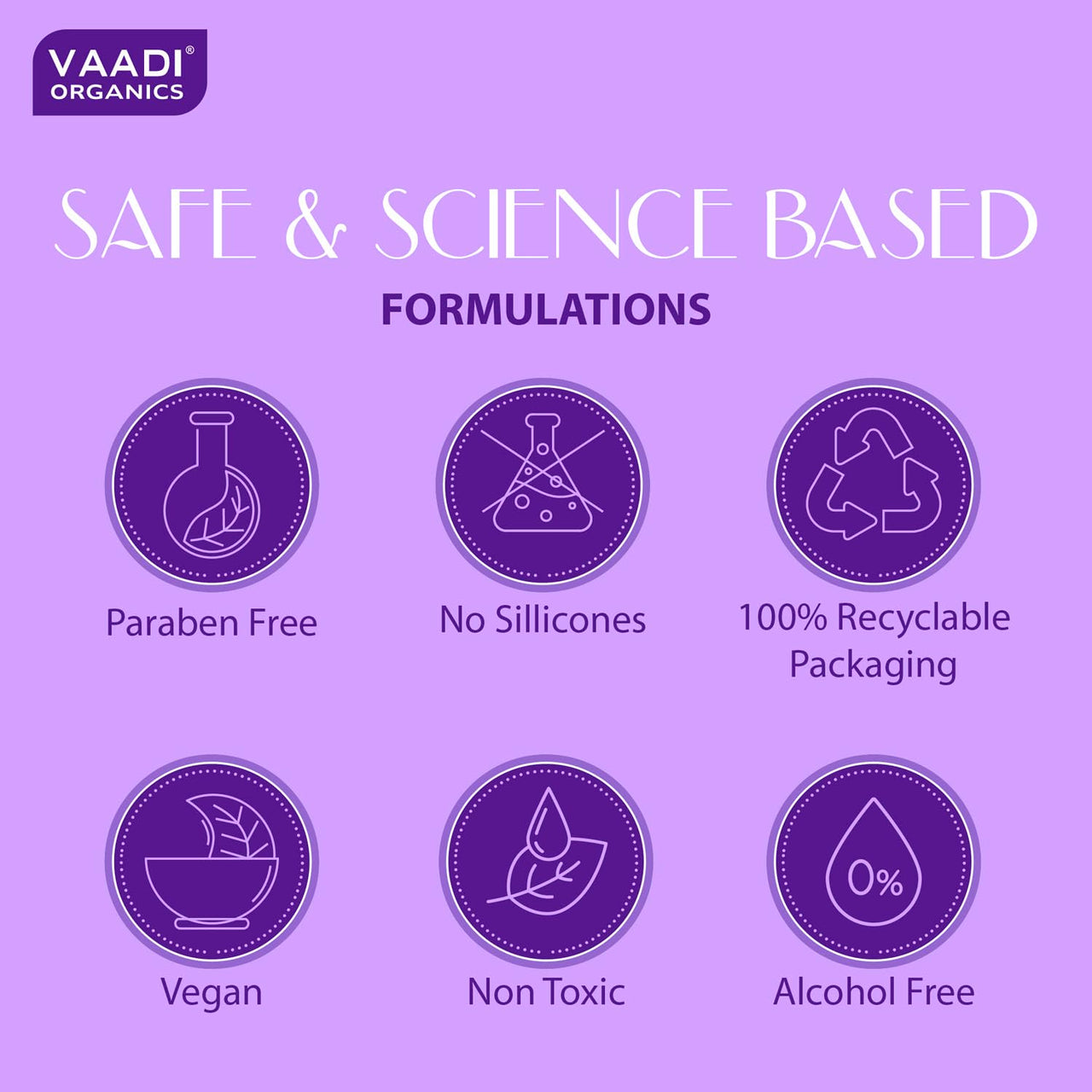 Vaadi Herbals Pvt Ltd Lavender Water -100% Natural & Pure Skin Toner, 250 ml