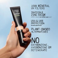 Ruby's Organics Tinted Mineral Sunscreen with SPF 40, Universal Tint, No white cast, 100% Mineral UVA+UVB Filters, Water-resistant, Sensitive skin safe, No synthetic chemicals, Natural & Vegan, all Skin-tones - 40ml