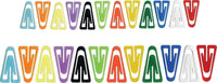 Advantus PC0600 Paper Clips, Plastic, Large (1-3/8-Inch ), Assorted Colors, 200/Box Large - 1-3/8