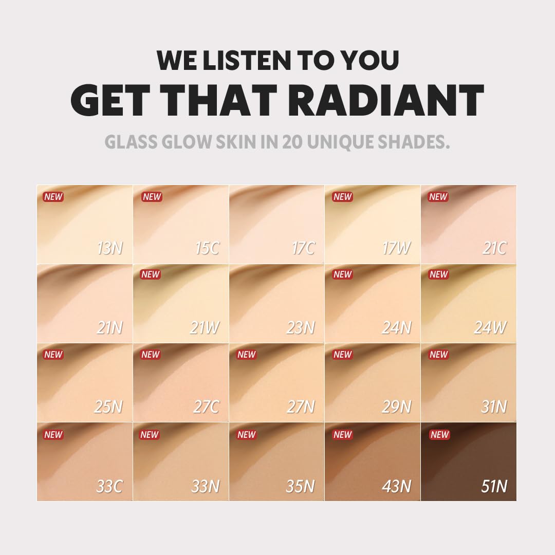 TIRTIR Mask Fit Aura Cushion Foundation, Full coverage, Skin fit, Satin Glow Finish, Korean Cushion Foundation #31N FRENCH BEIGE, 4.5g