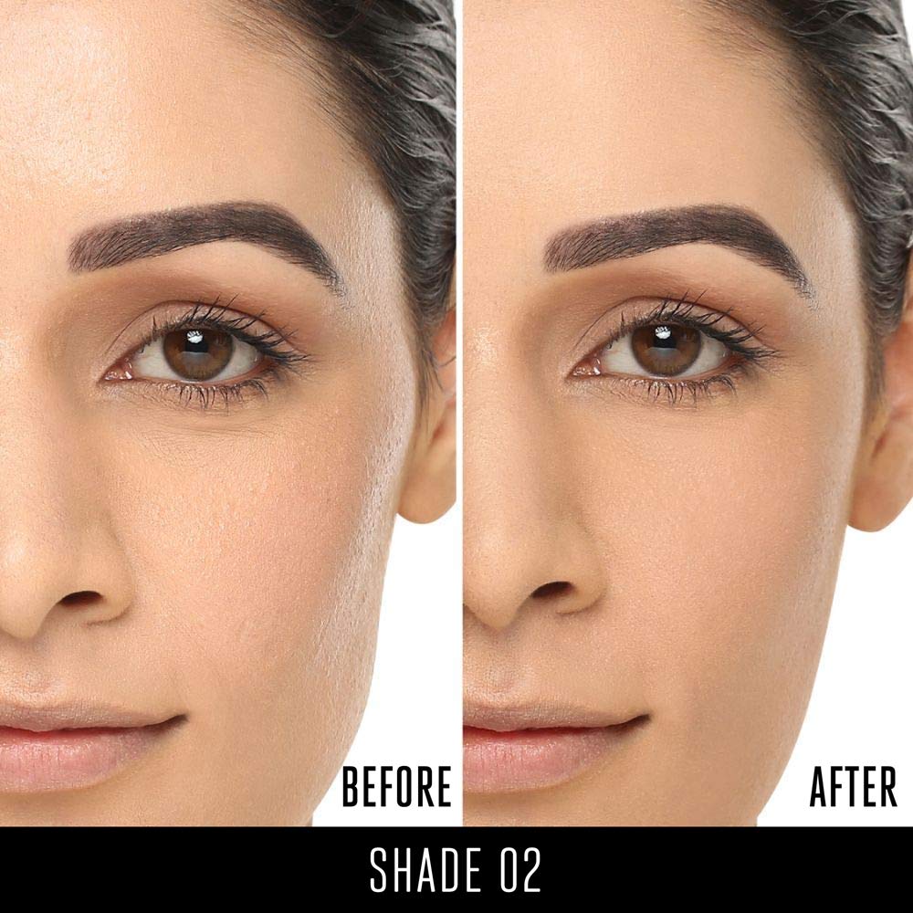 Lakmé Perfecting Liquid Foundation, Marble, Long Lasting, Waterproof, Full Coverage, Lightweight, Oil Free, Dewy Skin, 27 ml & Invisible Finish SPF 8, Shade 02, 25ml