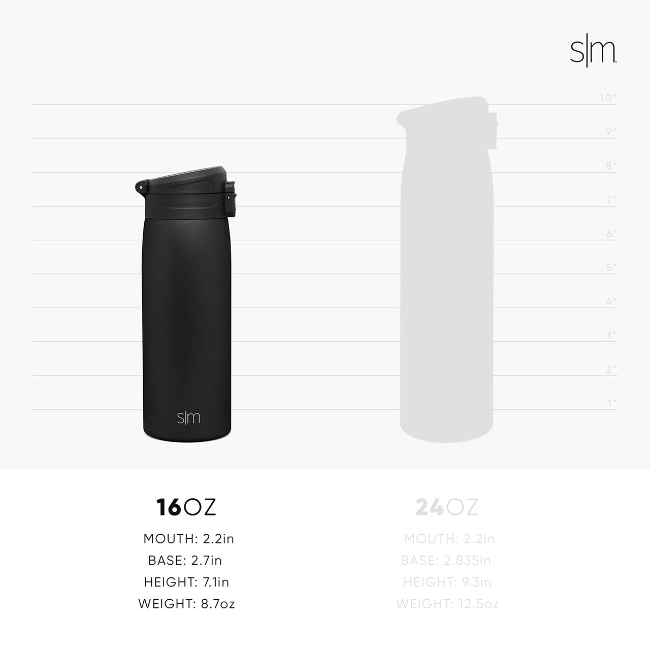 Simple Modern Insulated Thermos Travel Coffee Mug with Snap Flip Lid | Leakproof Reusable Stainless Steel Tumbler Cup | Gifts for Women Men Him Her | Kona Collection | 16oz | Cream Leopard -Pattern: Cream Leopard