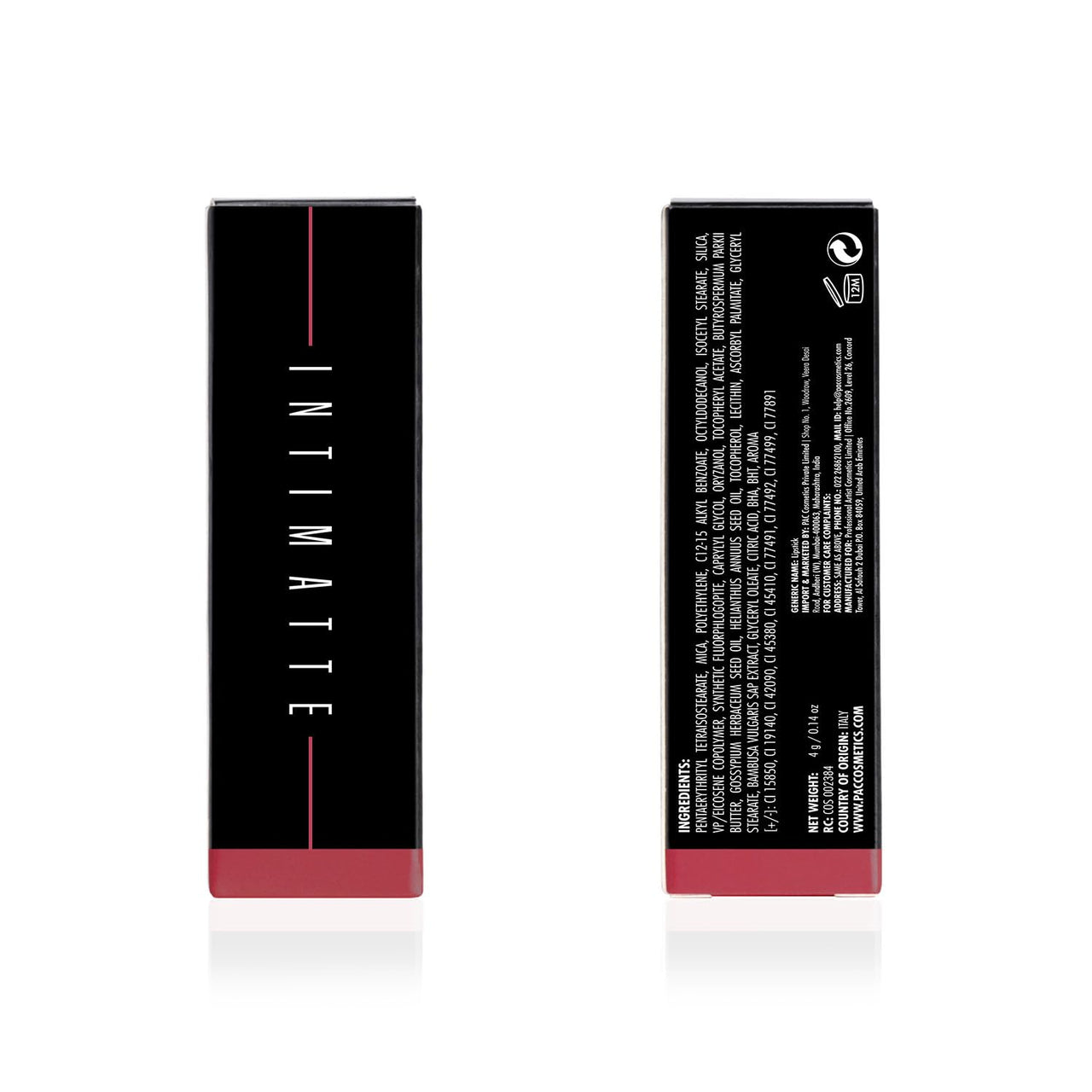 PAC Intimatte Lipstick (I'm Yours)