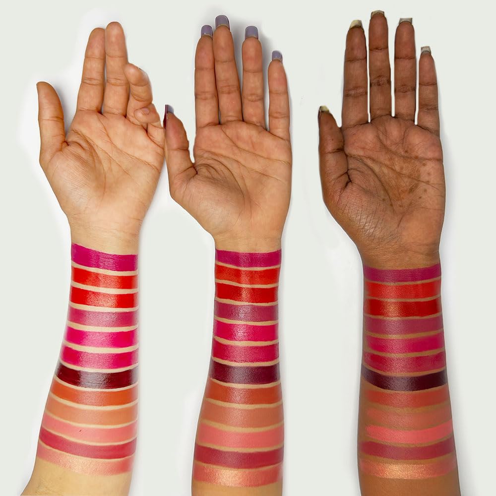 Shopaarel Rich Color Lip Satin Palette, Makeup Set