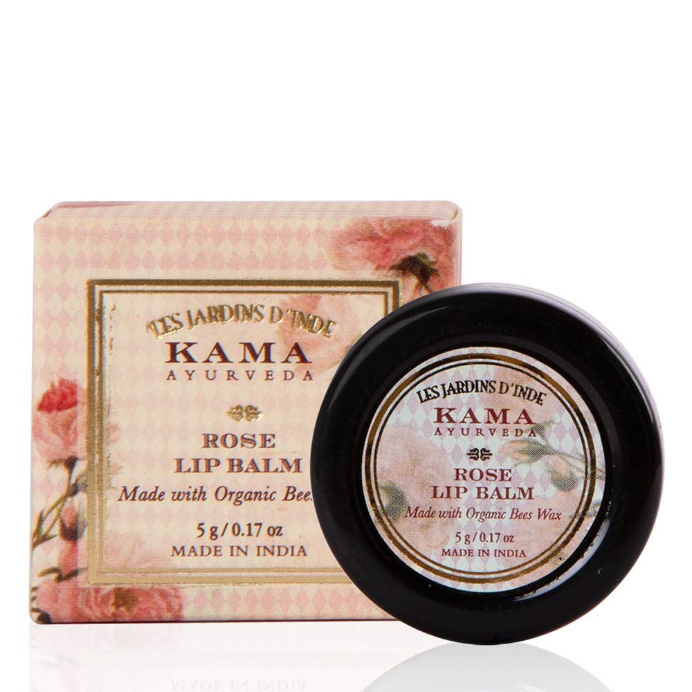 Kama Ayurveda Kumkumadi Miraculous Beauty Ayurvedic Night Serum, 12ml & Rose Lip Balm, 5g