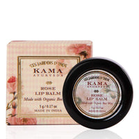 Kama Ayurveda Kumkumadi Miraculous Beauty Ayurvedic Night Serum, 12ml & Rose Lip Balm, 5g