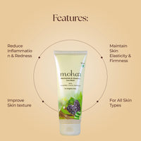 Vedistry Moha: Niacinamide & Vitamin C Brightening Face Wash | Hydrating Cucumber & Dark Spot Reducing Licorice | Glowing Skin | Unisex | 100 Ml