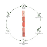 Milagro Beauty Quad Squad 2.0, Matte Liquid Lipstick 4 Shades In 1, Intense Color, Long-Lasting, Moisturizing & Non-Drying, Smudge-Proof & Waterproof (4Ml)