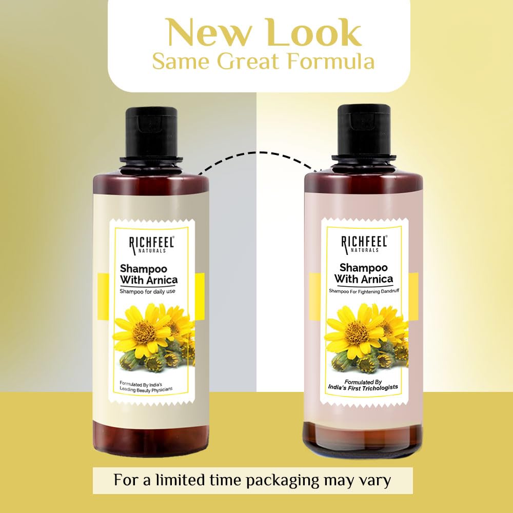 Richfeel with Arnica Shampoo, 500ml