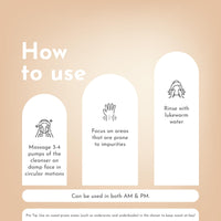 Orimii Daily Acne Defence Routine with No Salicylic Serum & Soap-Free Face Wash | Skin Clarifying Combo with Safe & Natural Ingredients | Gentle on Skin | Safe for Pregnant Women