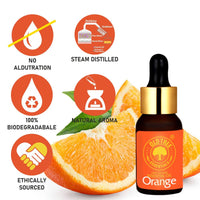 Old Tree Orange Essential Oil (15ml) - for Skin, Hair Care, Home Fragrance, Candle Making and Aromatherapy - Pure and Natural, Undiluted Perfume Oil with Glass Dropper