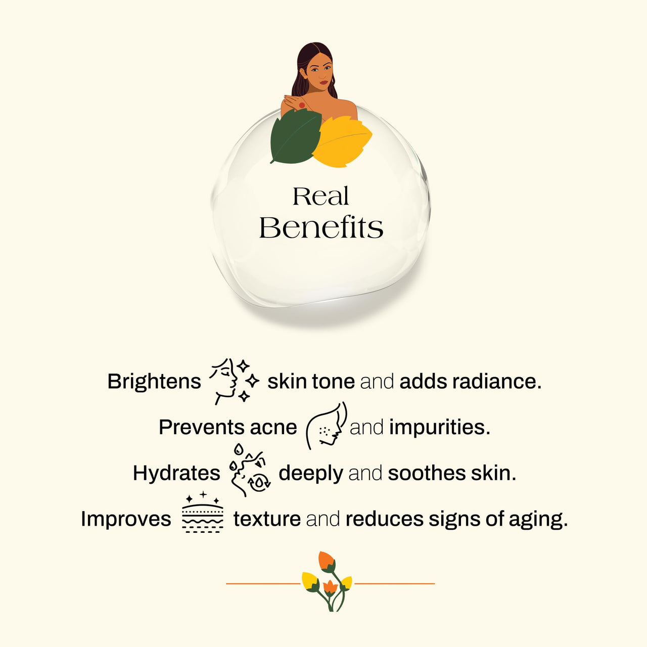 Ashpveda Ayurvedic Face Wash with Kashmiri Saffron and Neem | Natural Face Cleanser for Daily Skin Exfoliation and Brightening | Chemical Free Organic Herbal Facewash (100 ml)