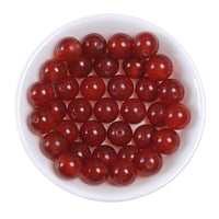 Natural Stone Beads 10mm Red Agate Gemstone Round Loose Beads Crystal Energy Stone Healing Power for Jewelry Making DIY,1 Strand 15