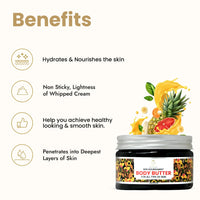 RAWLS Deep Nourishing Body Butter for Dry Skin, 200 ml | Winter Moisturizer with Shea Butter, Cocoa Butter, Mango Butter & Vitamin E | Intense Hydration & Deep Nourishment | Non-Greasy | SLS & Paraben-Free