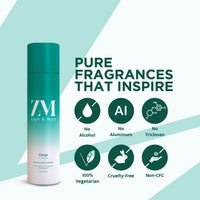 ZM Zayn & Myza Cerys No Alcohol Body Spray | Refreshing, Long Lasting Odour Protection | Skin Friendly Deodorant For Women, 150 ml