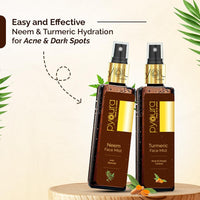 PYOURA Toner For Oily Acne Prone Skin, Brightening & Glowing Skin Serum, Alcohol Free Pure Turmeric Extract Face Mist, Relieves Relieves Painful Inflammation & Dark Spots, Leaves No Stains, 100 ml