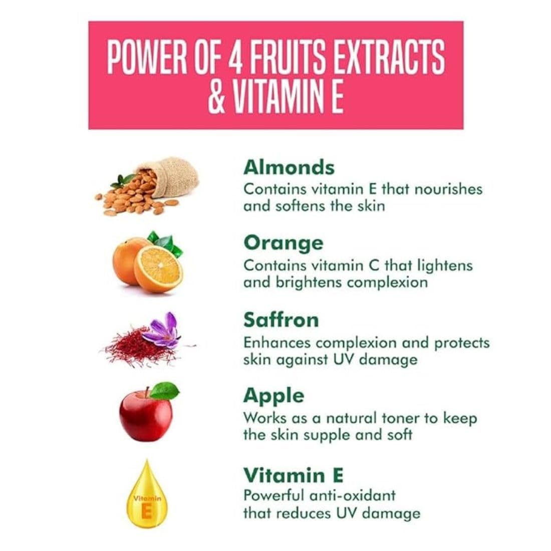 NATURES ESSENCE Advanced Gentle Fruit Facial Kit, 498Gm