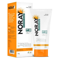Vegetal Noray Aquagel Broad Spectrum Sunscreen, Spf-50, Pa+++ With Anti Tan Effect - 50G - Dry