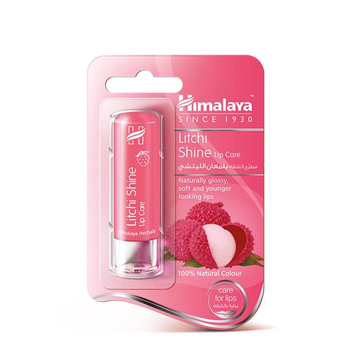Himalaya Litchi Shine Lip Care, 4.5G ( Natural Color ), 1 Count