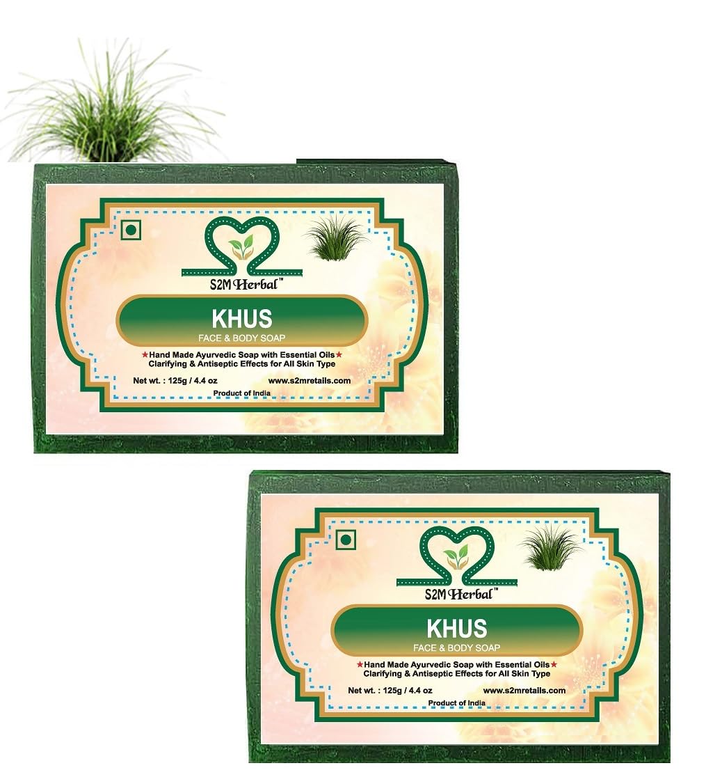 Khadi Natural S2M Herbal Khus Soap 250Gm