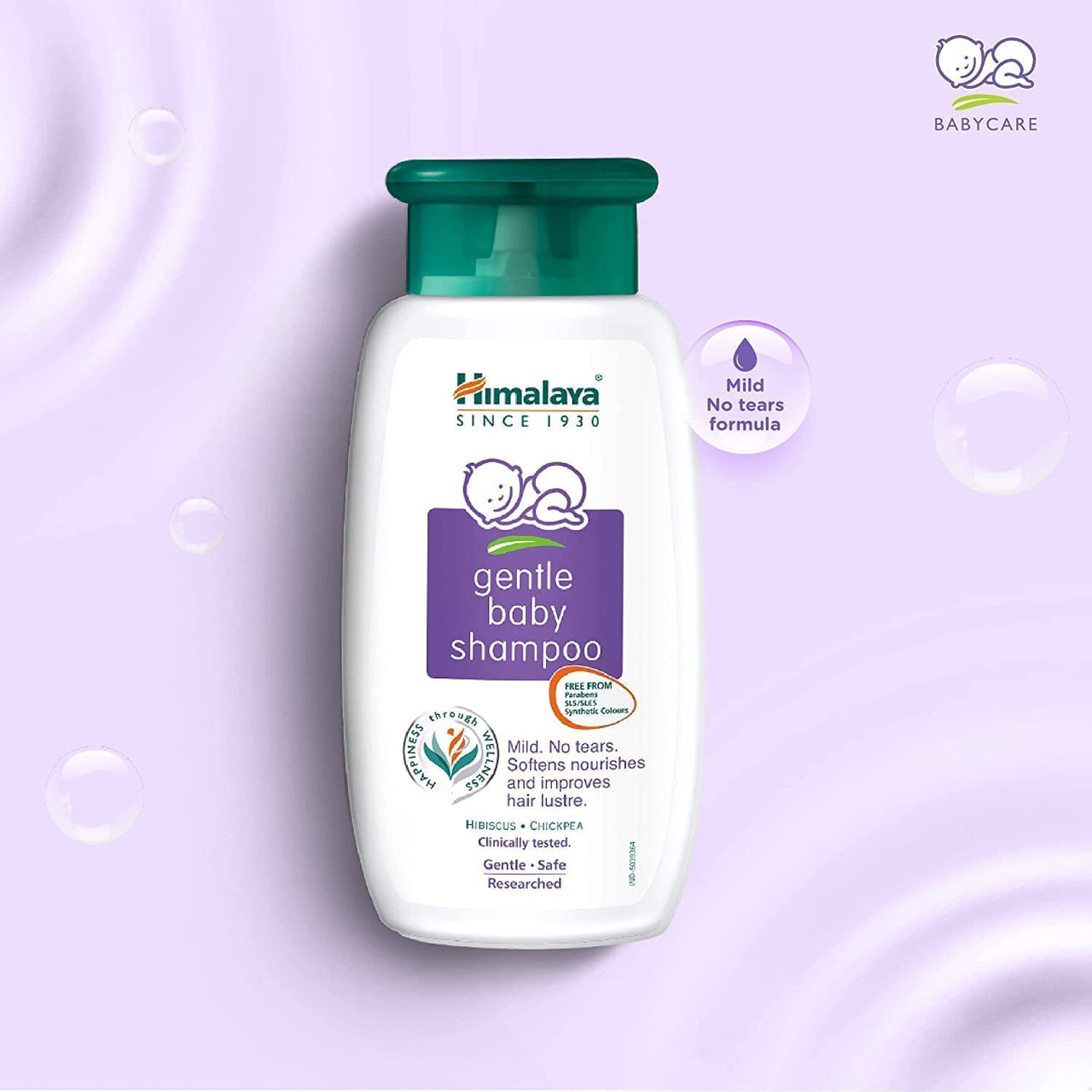 Himalaya Baby Gift Pack Series,Pack of 1 Set,White & Himalaya Gentle Baby Shampoo (200ml)