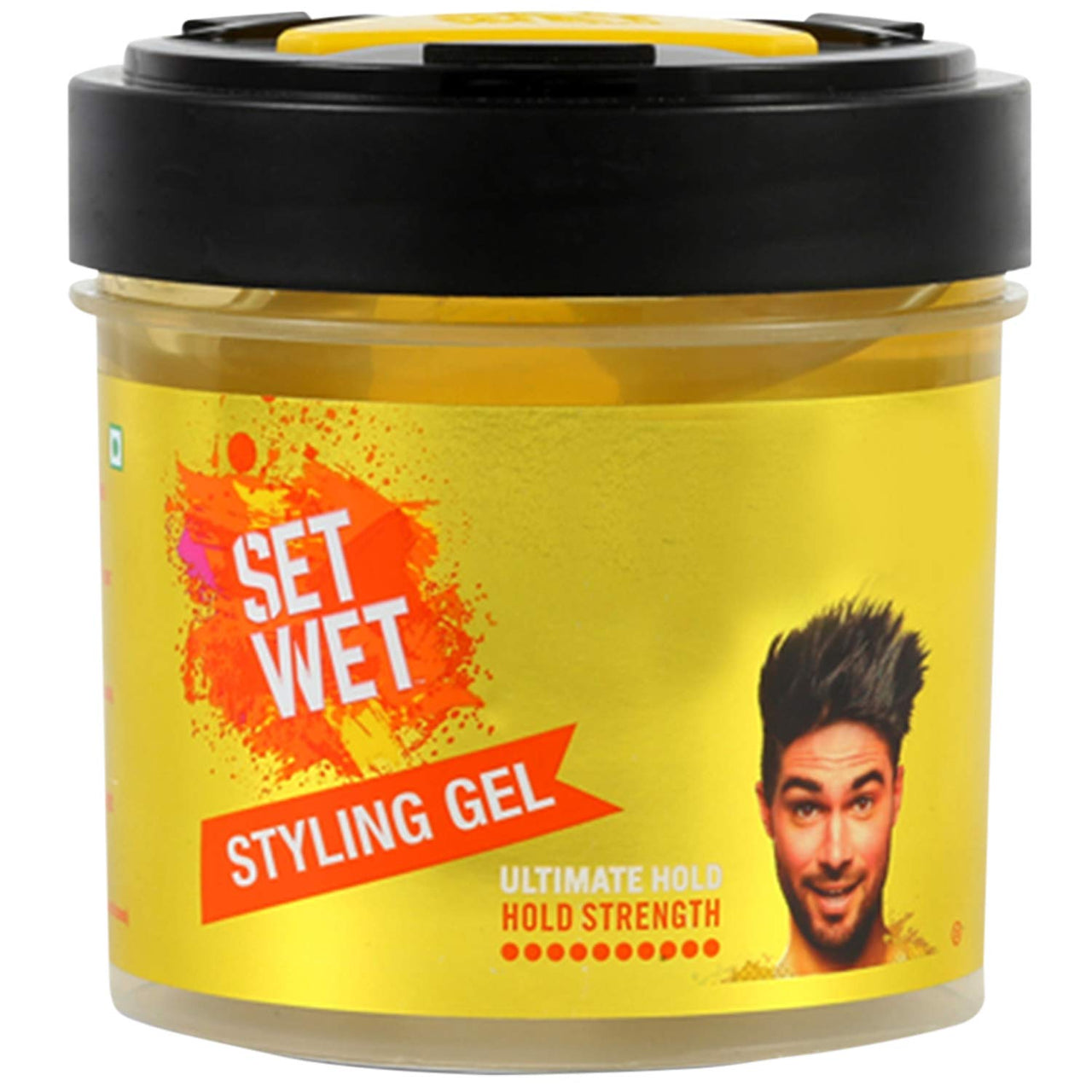 Set Wet Hair Gel Ultimate Hold, 250ml & Cool Hold Strength Hair Gel, 250ml