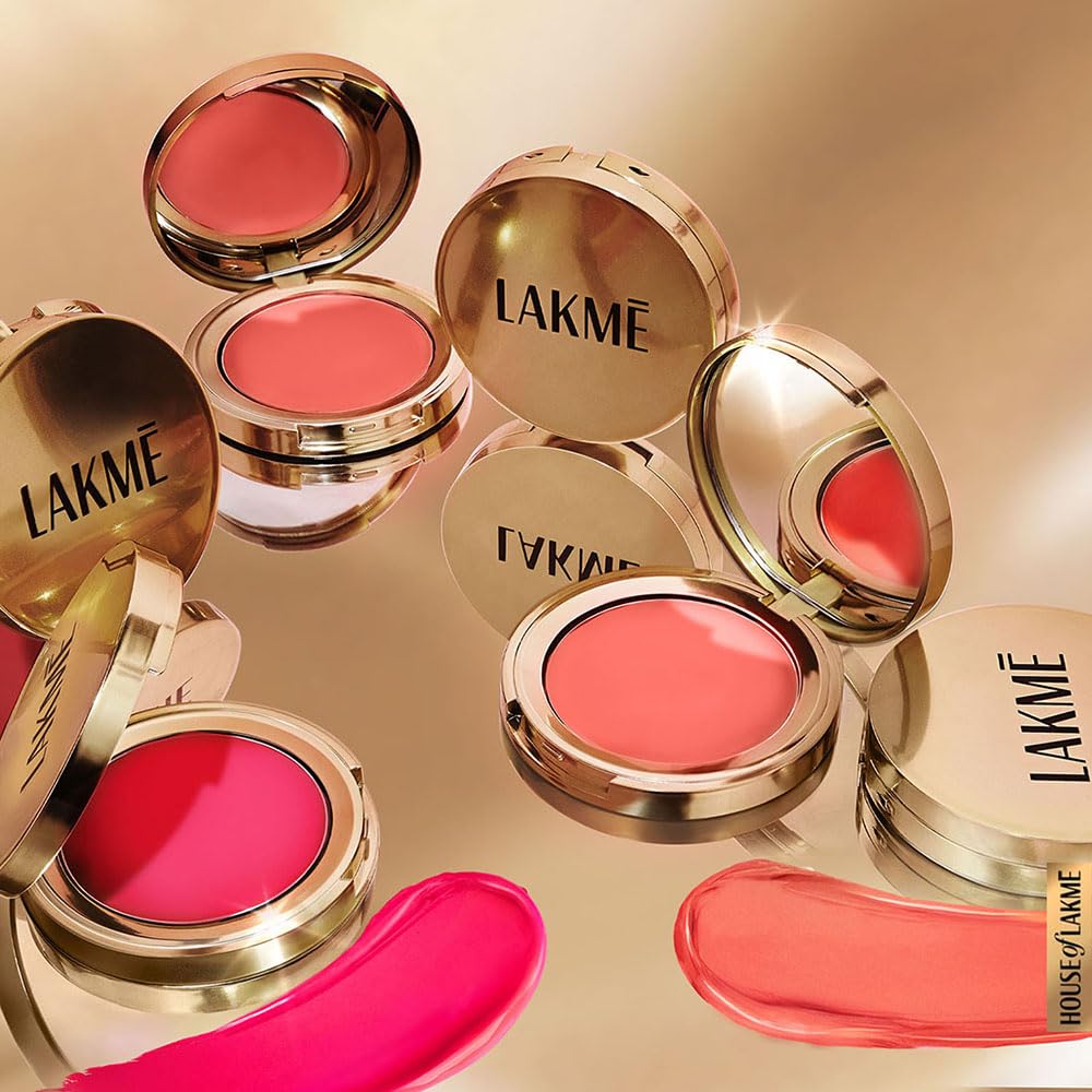 Lakmé 9 to 5 Powerplay Velvet Crème Blush - Soft Coral