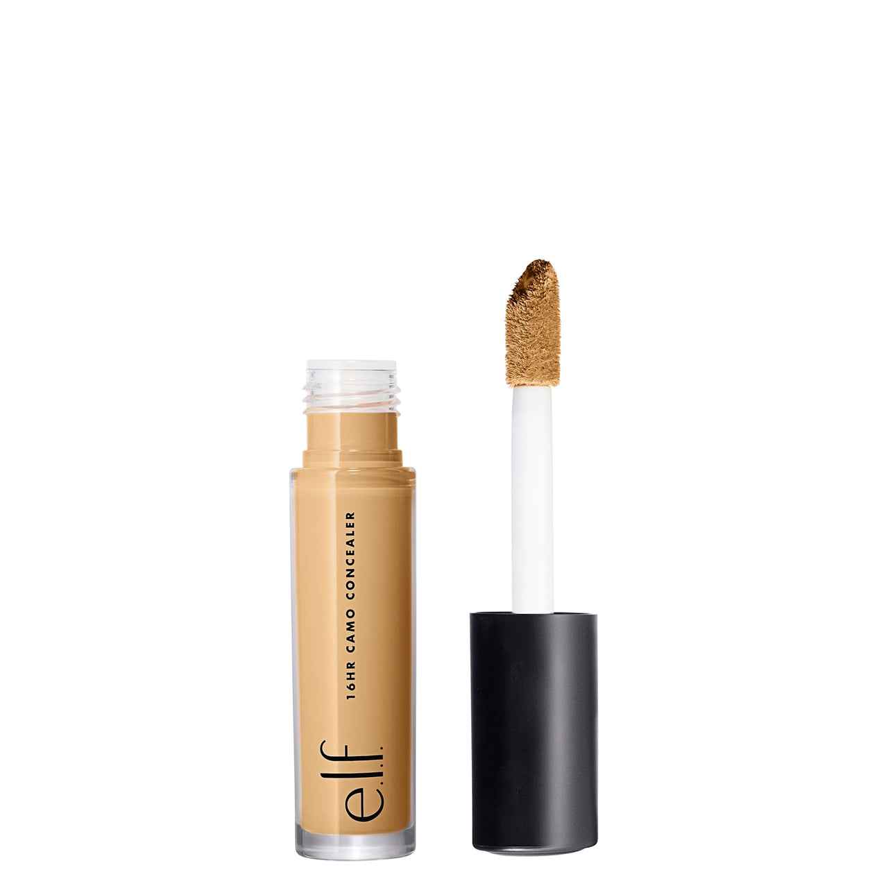 e.l.f. 16HR Camo Concealer For All Skin Types, Full Coverage, Highly Pigmented Concealer Cream With A Matte Finish, Crease-Proof, Vegan & Cruelty-Free, Medium Sand, 0.2 Fl Oz