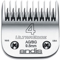 Andis 64090 Carbon-Infused Steel UltraEdge Dog Clipper Blade, Size-4 Skip-Tooth, 3/8-Inch Cut Length