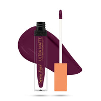 Seven Seas Ultra Smooth Matte Liquid Lipstick Smooth Lip Color, Weightless Finish | Long Lasting Matte Liquid Lipstick for Women (Nightshadz)