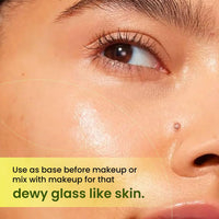 Hyphen Vitamin-Infused Peptide Dewy Prep 8% Multivitamins & Peptides Serum | Instant Dewy Glow & Hydration, UV Protection & Strengthens Skin Barrier | Lightweight, Non Greasy, Fragrance Free - 50ml