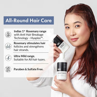 ThriveCo Rosemary Hair Shampoo For Voluminous Hair | Densifying & Stimulating Hair Growth | Promotes Hair Strength With Hyaplex™, Pea Peptide & Caffeine for Men & Women (250 ml)