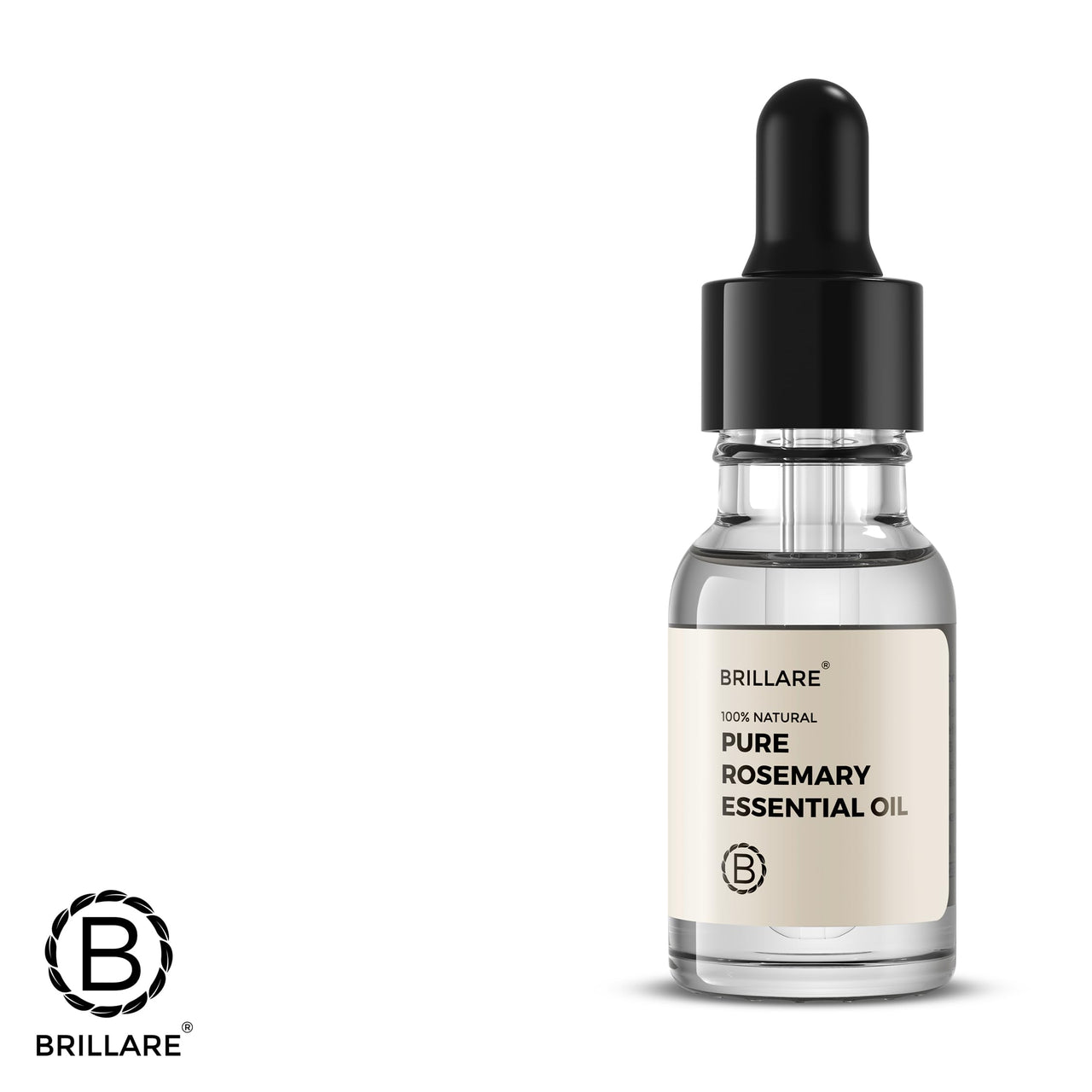 BRILLARE Pure Rosemary Essential Oil For Hair Growth 15 Ml, 70 Grams
