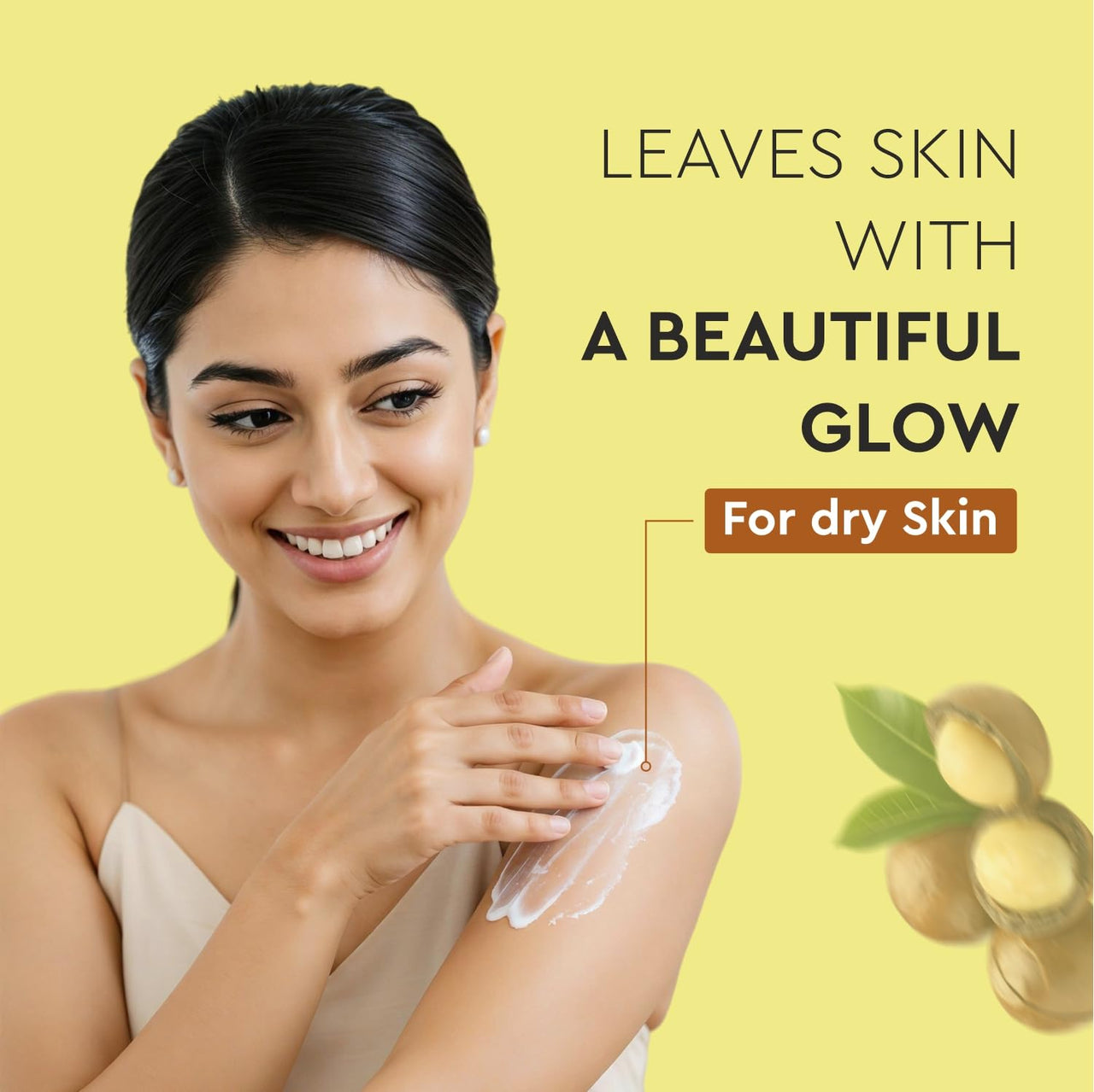 Elibliss 24 Hour Moisturizing Body Lotion | Enriched with Shea Butter & Vitamin E for Skin Barrier Repair, Dry Skin Relief, Soft Smooth Glowing Skin, Non Sticky Everyday Use Lotion 250ml x 2