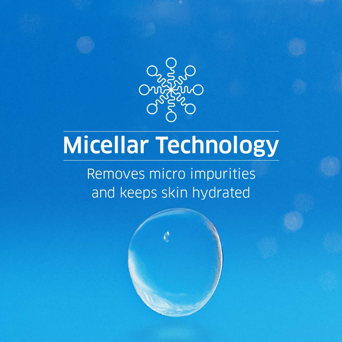 Dermafique Micellar Water Makeup Cleanser – 150ml, Removes Waterproof Makeup, with Hyaluronic Acid and Smart Micellar Technology, Paraben & SLES Free | Dermatologist Tested