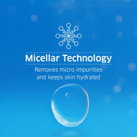 Dermafique Micellar Water Makeup Cleanser – 150ml, Removes Waterproof Makeup, with Hyaluronic Acid and Smart Micellar Technology, Paraben & SLES Free | Dermatologist Tested