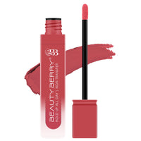 Beauty Berry Hold Up All Day Liquid Lipstick | Long Lasting, Non Transfer Matte Lipstick | Highly Pigmented, Smooth One Swipe Application & Lightweight Liquid Lipstick for Women (04 - Coral Camp, 7.5g)