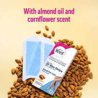 Veet Full Body Waxing Strips Kit For Sensitive Skin (20 Strips)