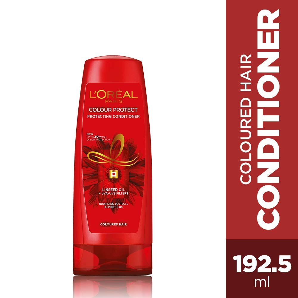 L'Oreal Paris 6 Oil Nourish Shampoo, 360ml (With 10% Extra) & L'Oreal Paris Color Protect Conditioner, 192.5ml (175ml+17.5ml)