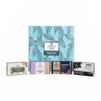 Ayouthveda Homemade Herbal Soap Gift Pack | Deep Cleansing, Exfoliating & Moisturizing Bathing Soaps | Skin Revitalizing Properties | Valentine Day Giftset (Pack Of 4)